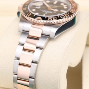 Discontinued steel sports wristwatch close-up