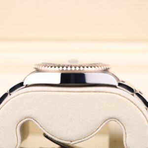 Vintage mechanical wristwatch with patina dial
