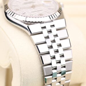 Retro automatic watch with original patina dial