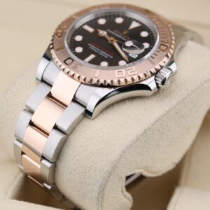 Retro chronograph watch with original lume