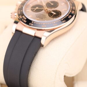 Retro chronograph watch with original lume