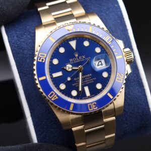 Neo-vintage luxury wristwatch close-up