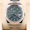 Vintage mechanical wristwatch with patina dial