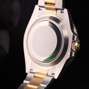 Retro chronograph watch with original lume