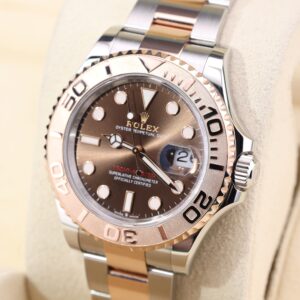 Discontinued steel sports wristwatch close-up