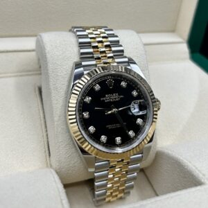 Retro automatic watch with patina dial