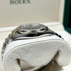 Retro chronograph watch with original lume