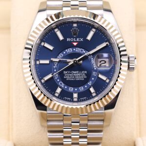 Discontinued steel sports wristwatch close-up