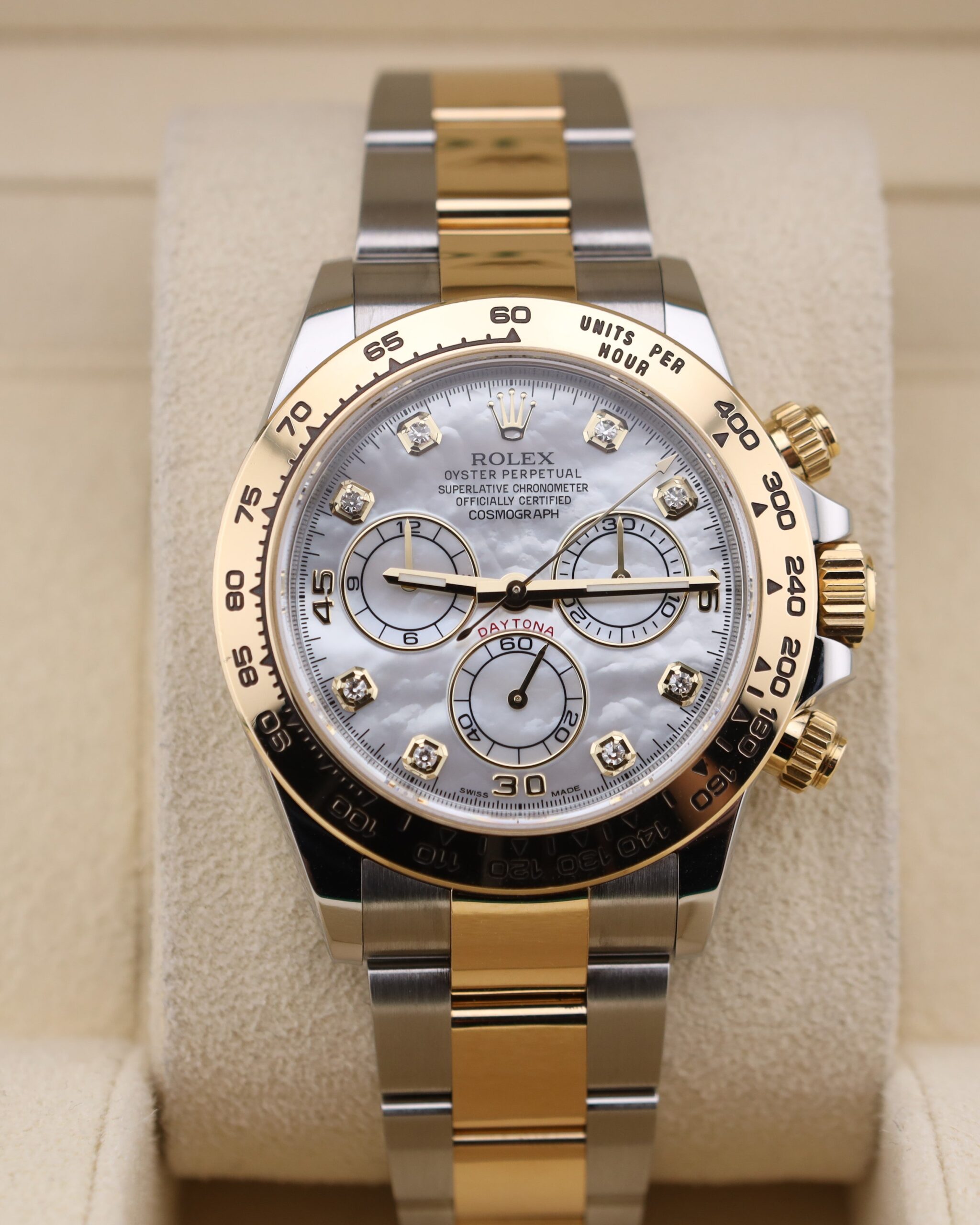 Neo-vintage luxury sports watch close-up