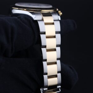Retro chronograph watch with original lume