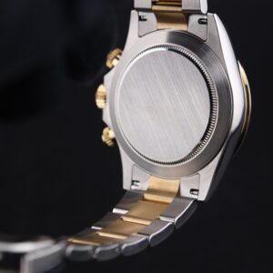 Mid-size vintage dress watch on wrist