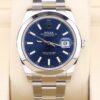 Mid-size vintage dress watch on wrist