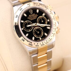Vintage chronograph watch with original lume