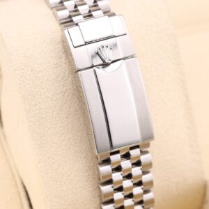 Vintage mechanical wristwatch on leather strap