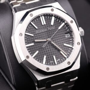 Retro chronograph watch with original lume