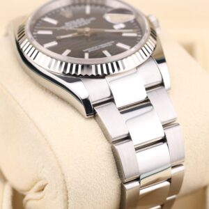 Vintage mechanical wristwatch with patina dial