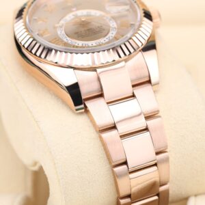 Retro automatic watch with original patina dial