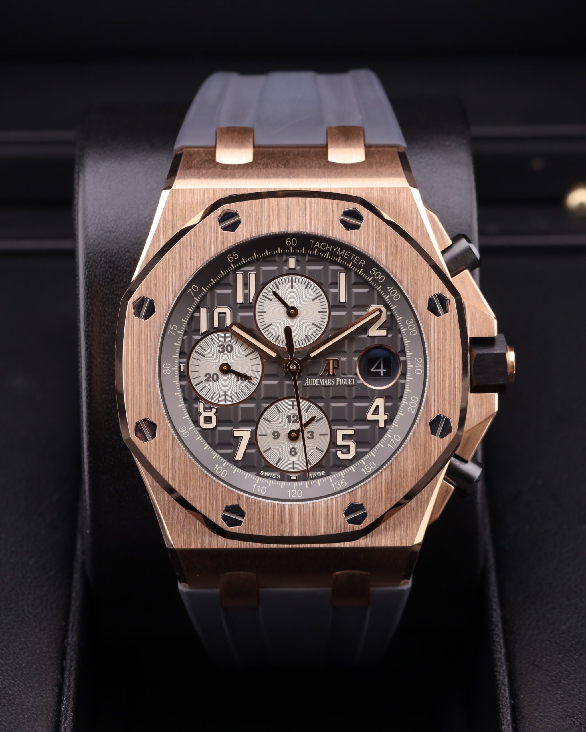 Discontinued sports wristwatch with steel case