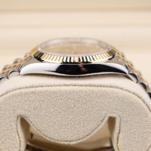 Vintage mechanical wristwatch on leather strap