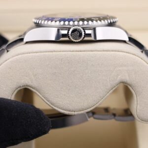 Retro chronograph watch with original lume