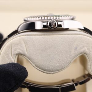Neo-vintage luxury wristwatch close-up