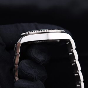 Vintage mechanical wristwatch with patina dial
