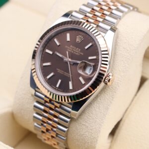 Vintage mechanical wristwatch with patina dial