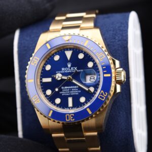 Neo-vintage luxury wristwatch close-up