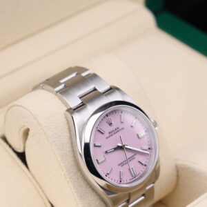 Mid-size vintage dress watch with clean dial