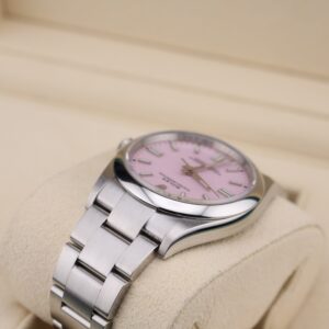 Retro automatic watch with original lume