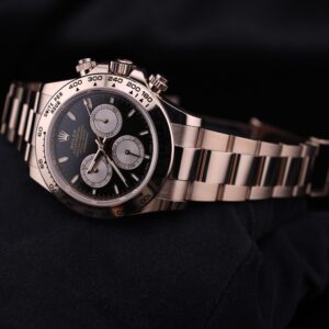 Neo-vintage luxury timepiece with clean design