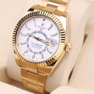 Discontinued steel sports wristwatch close-up