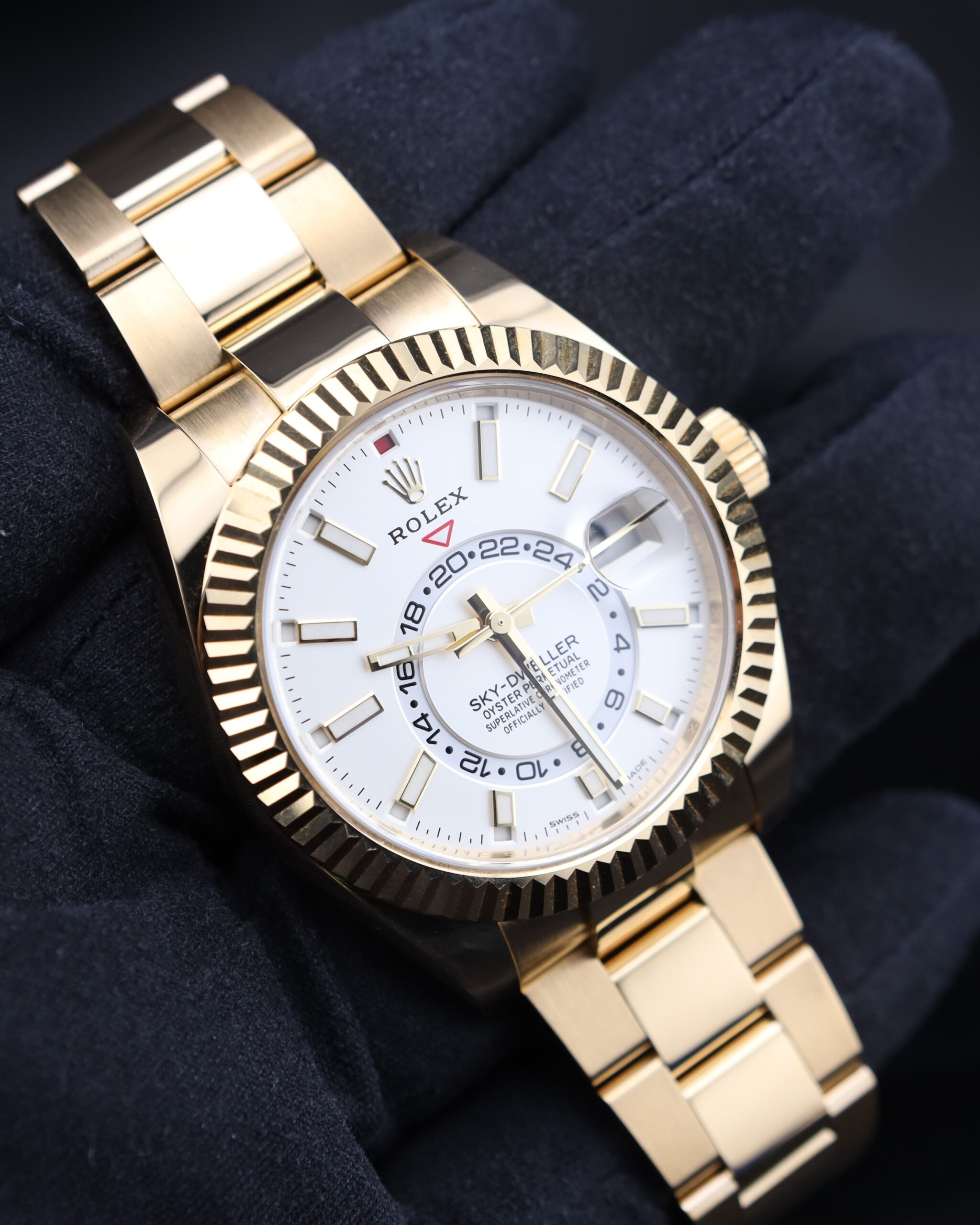 Rare retro chronograph watch with original movement