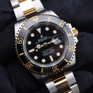 Vintage dress watch with patina dial