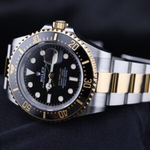 Discontinued sports wristwatch side view