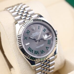 Mid-size vintage dress watch with clean dial