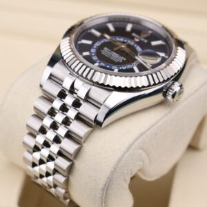 Mid-size vintage dress watch with clean dial