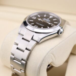 Discontinued sports wristwatch with steel case