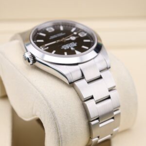 Retro chronograph watch with original lume