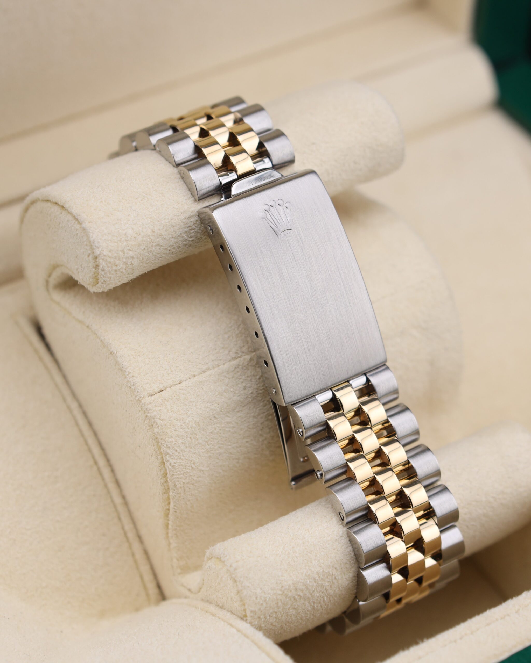 Discontinued sports wristwatch with metal bracelet