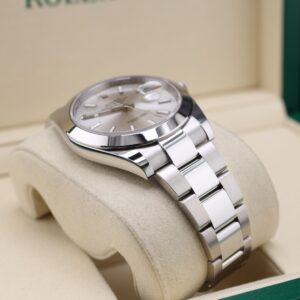 Retro chronograph watch with original lume