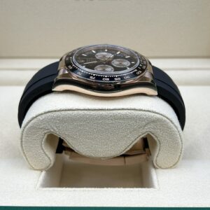 Rose gold luxury chronograph watch