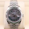 Luxury wristwatch with green Wimbledon dial