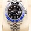 Rolex GMT-Master II Batgirl wristwatch with Jubilee bracelet