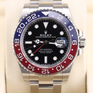 Rolex GMT-Master II Pepsi bezel wristwatch
